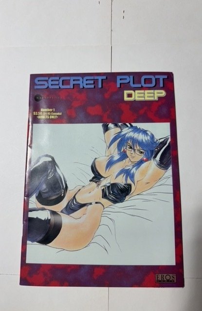 Secret Plot: Deep #1 (1998), raw comic book in NM condition — front cover