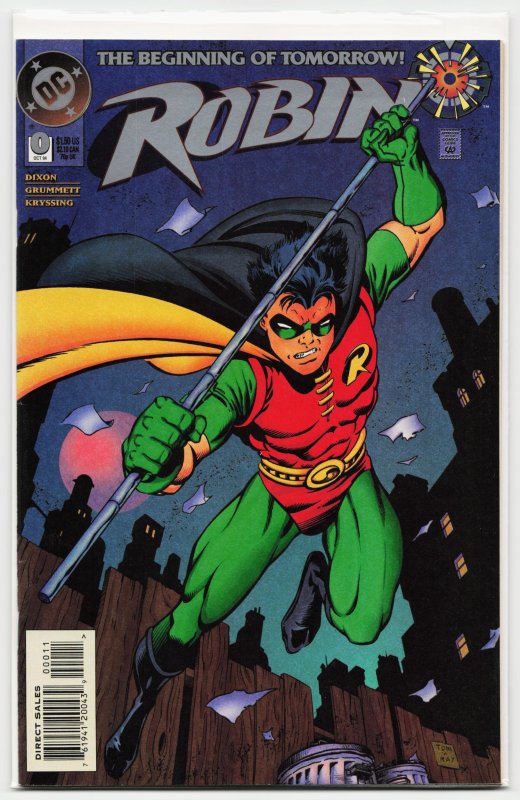 Robin #0 (DC Comics, 1994), raw, ungraded comic book — front cover