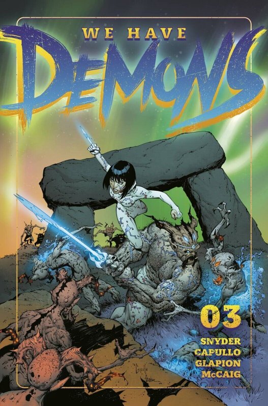 We Have Demons #3 (Dark Horse Comics, 2022), raw, ungraded comic book — front cover