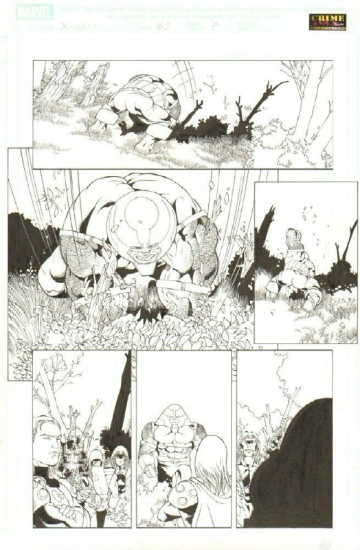 X-Men #162 (Marvel Comics, 2004), raw, ungraded comic book — front cover