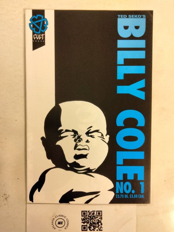 Ted Seko's Billy Cole #1, raw comic book in NM condition — front cover