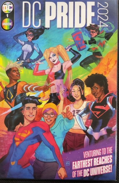 DC Pride #1 (DC Comics, 2024), raw, ungraded comic book — front cover
