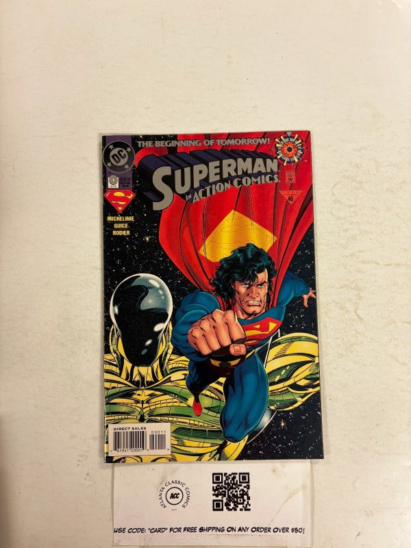 Action Comics #0 (DC Comics), raw comic book in NM condition — front cover