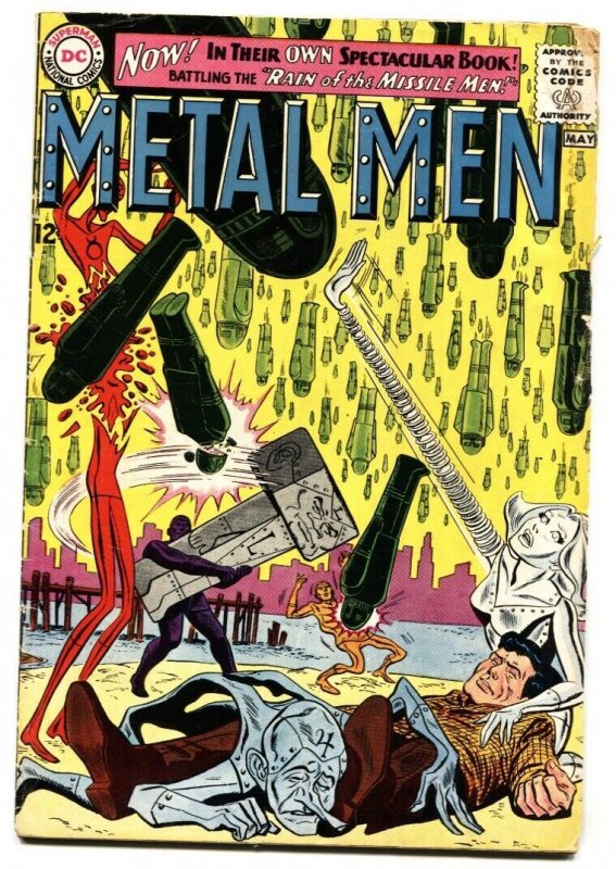 Metal Men #1 (DC Comics), raw, ungraded comic book — front cover