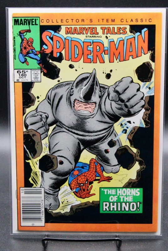 Marvel Tales #180 (Marvel Comics, 1985), raw, ungraded comic book — front cover