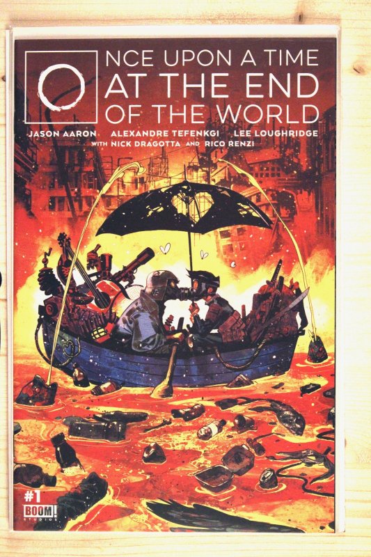 Once Upon a Time at the End of the World #1 (Boom! Studios, 2022), raw comic book in NM+ 9.6 condition — front cover