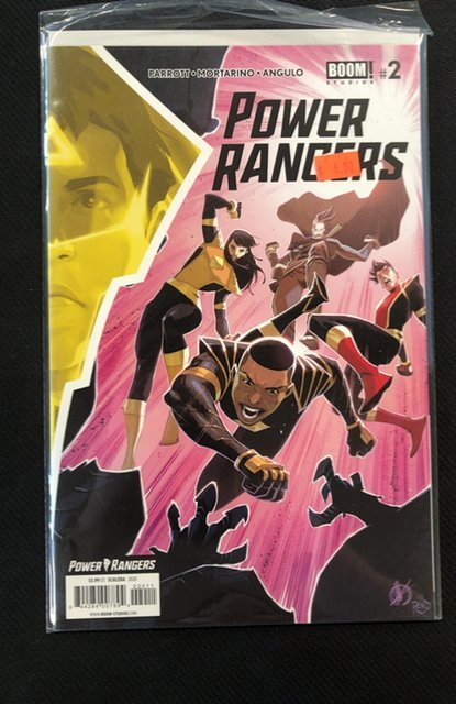 Power Rangers #2 (Boom! Studios, 2020), raw, ungraded comic book — front cover