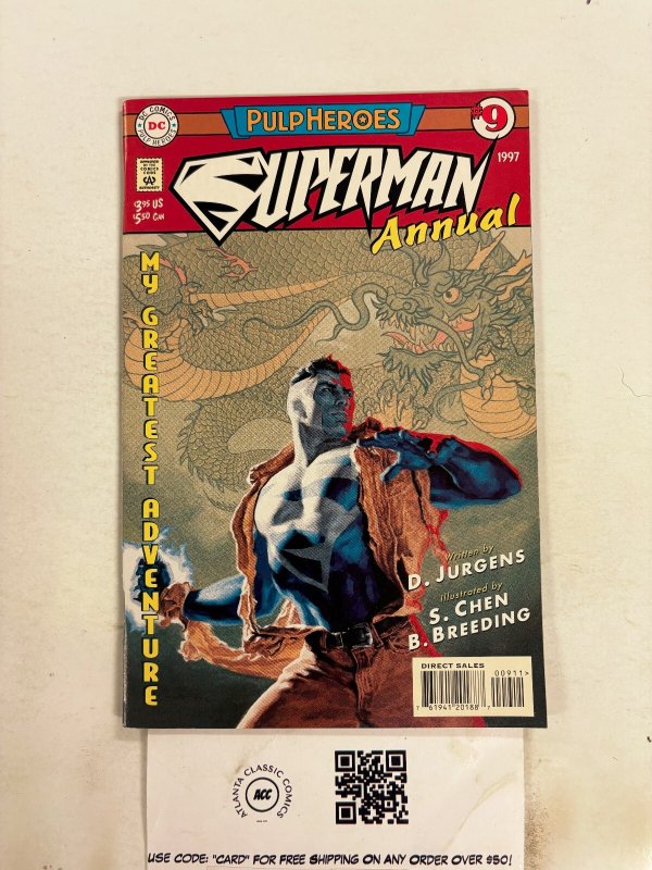 Superman Annual #9 (DC Comics), raw comic book in NM condition — front cover
