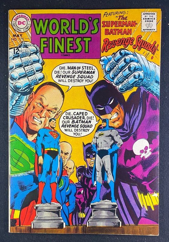 World's Finest #175 (DC Comics, 1941), raw comic book in FN+ 6.5 condition — front cover