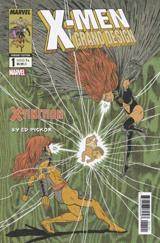 X-Men: Grand Design: X-Tinction #1 (2019), raw comic book in NM condition — front cover
