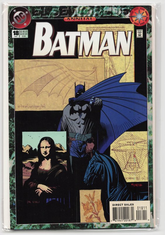 Batman Annual #18 (DC Comics, 1994), raw, ungraded comic book — front cover