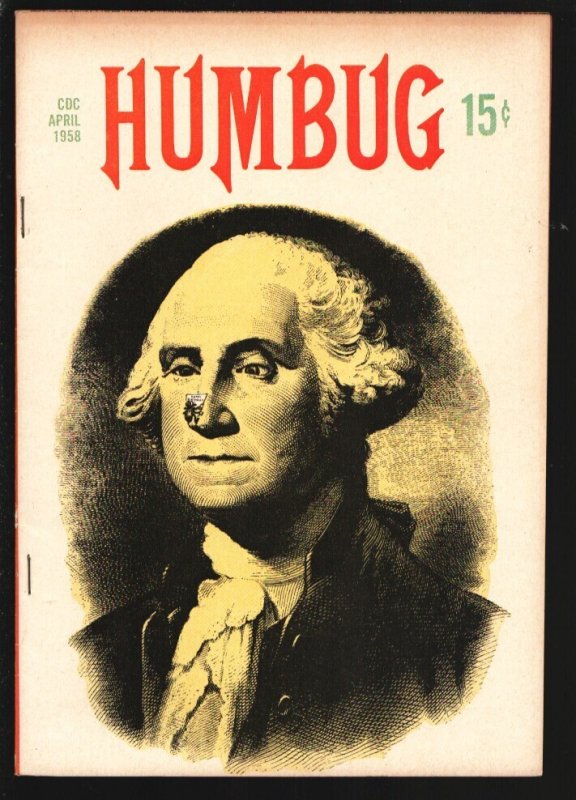 Humbug #8 (Harvey Comics, 1958), raw, ungraded comic book — front cover