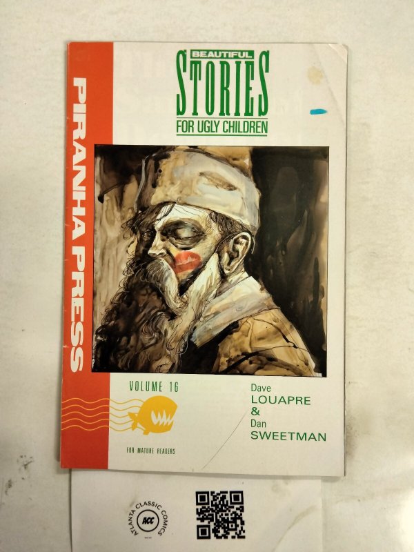 Beautiful Stories for Ugly Children #16, raw comic book in NM condition — front cover