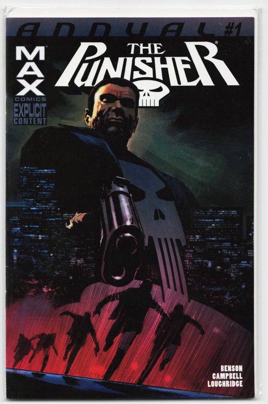 The Punisher Annual (2007) Punisher (Marvel Comics, 2007), raw, ungraded comic book — front cover