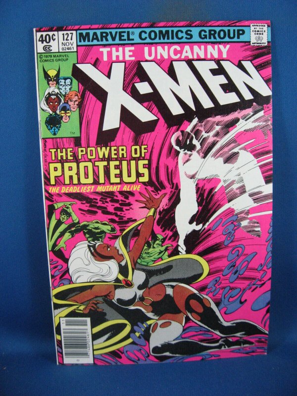 Uncanny X-Men #127 (Marvel Comics, 1979), raw comic book in VF condition — front cover