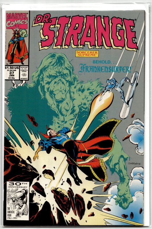 Doctor Strange, Sorcerer Supreme #37 (Marvel Comics, 1992), raw, ungraded comic book — front cover