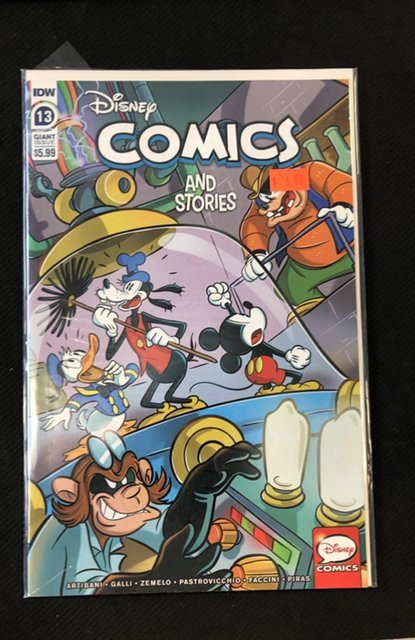 Disney Comics and Stories #13 (2020), raw, ungraded comic book — front cover