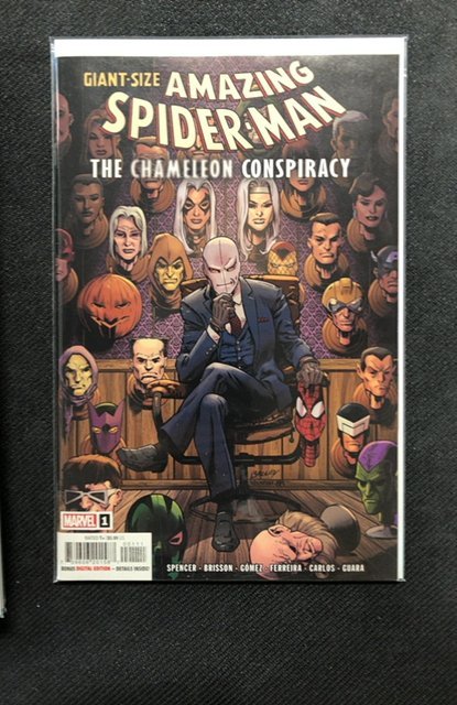 Giant-Size Amazing Spider-Man: Chameleon Conspiracy (2021) (2021), raw, ungraded comic book — front cover