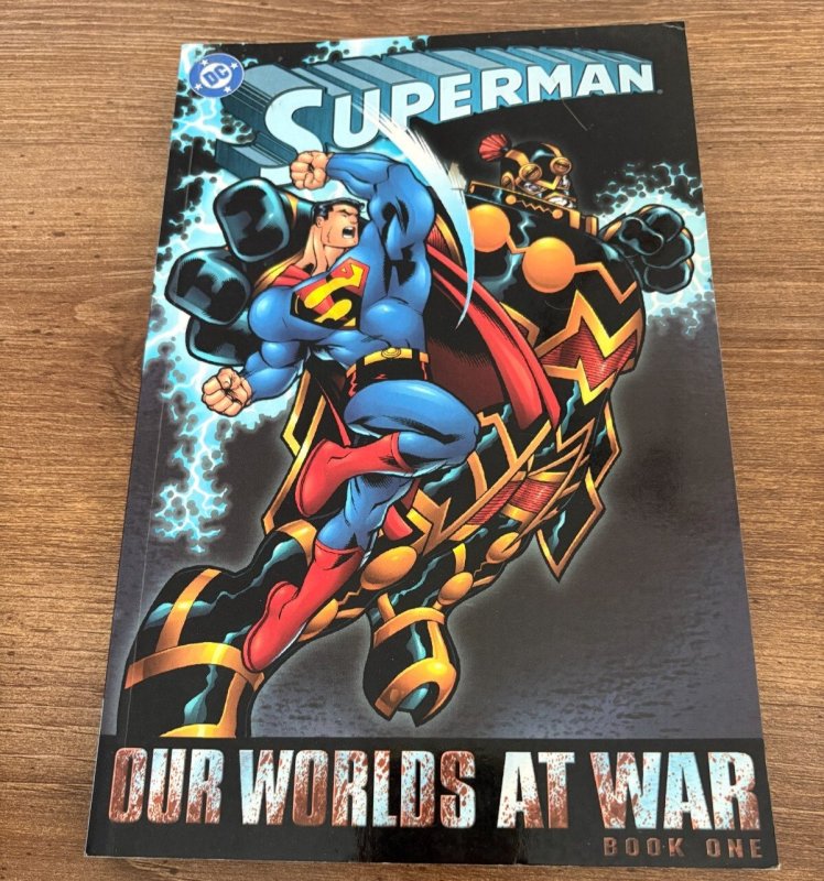 Superman Our Worlds at War Book One #1 (DC Comics), raw, ungraded comic book — front cover
