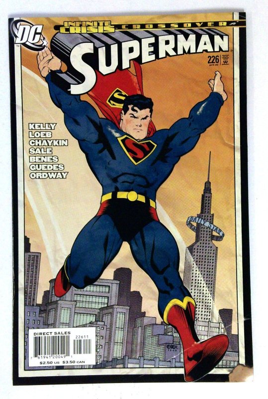 Superman #226 (DC Comics, 2006), raw comic book in NM- condition — front cover