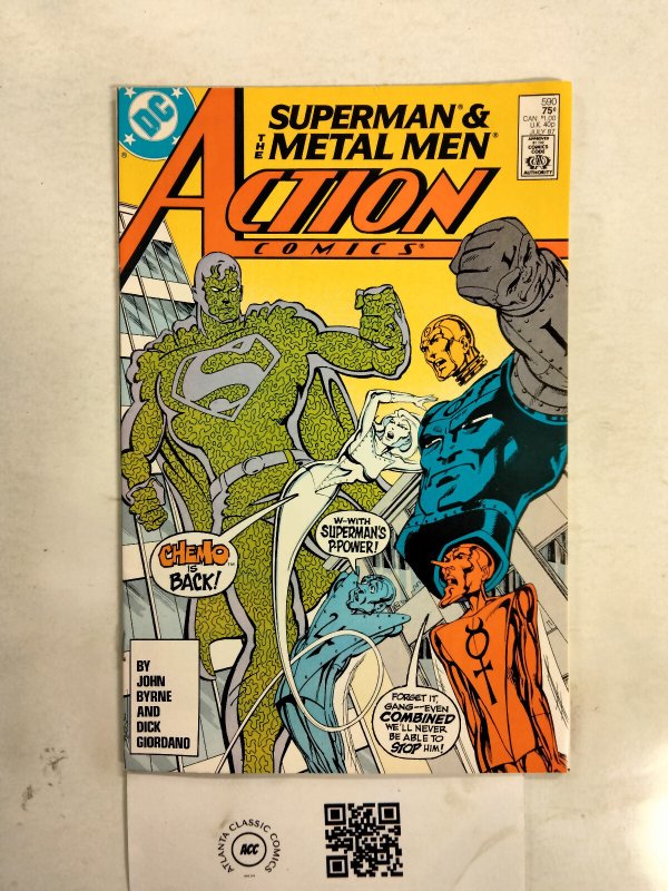 Action Comics #590 (DC Comics, 1987), raw comic book in NM condition — front cover