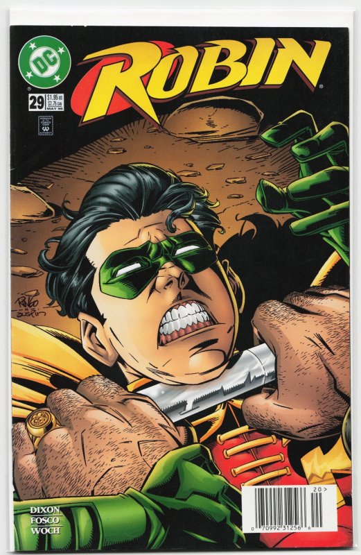 Robin #29 (DC Comics, 1996), raw, ungraded comic book — front cover