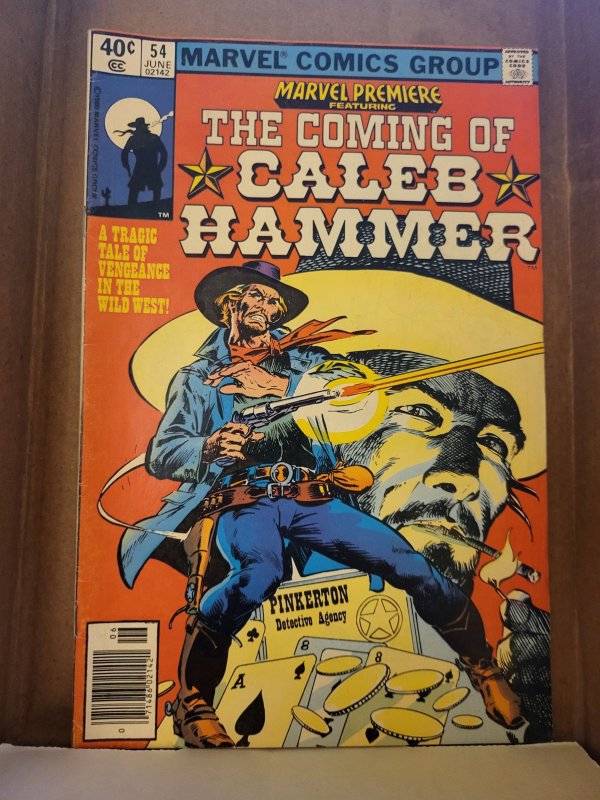 Marvel Premiere #54 (Marvel Comics, 1980), raw, ungraded comic book — front cover