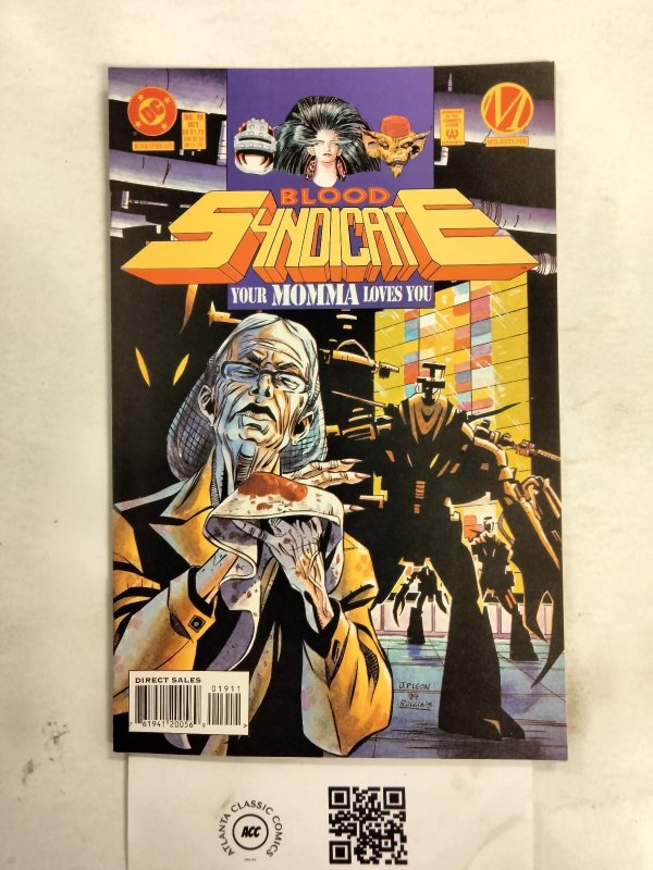 Blood Syndicate #19 (DC Comics), raw comic book in NM condition — front cover