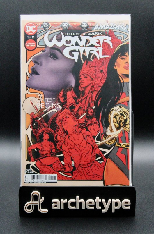 Trial of the Amazons: Wonder Girl #1-2 – DC Comics (2022) Connecting Covers (DC Comics, 2022), raw, ungraded comic book — front cover