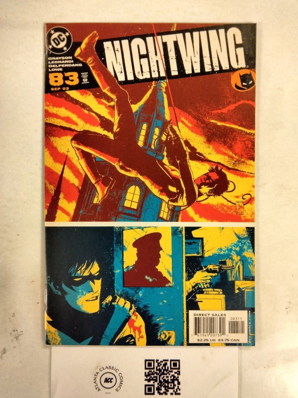 Nightwing #83 (DC Comics, 2003), raw comic book in NM condition — front cover