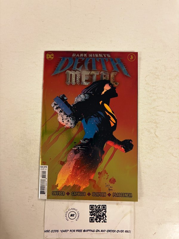 Death Metal Dark Nights #3 (DC Comics), raw comic book in NM condition — front cover