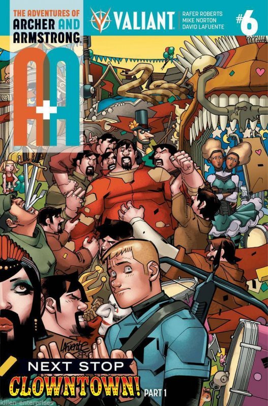 A&A #6 (2016), raw, ungraded comic book — front cover