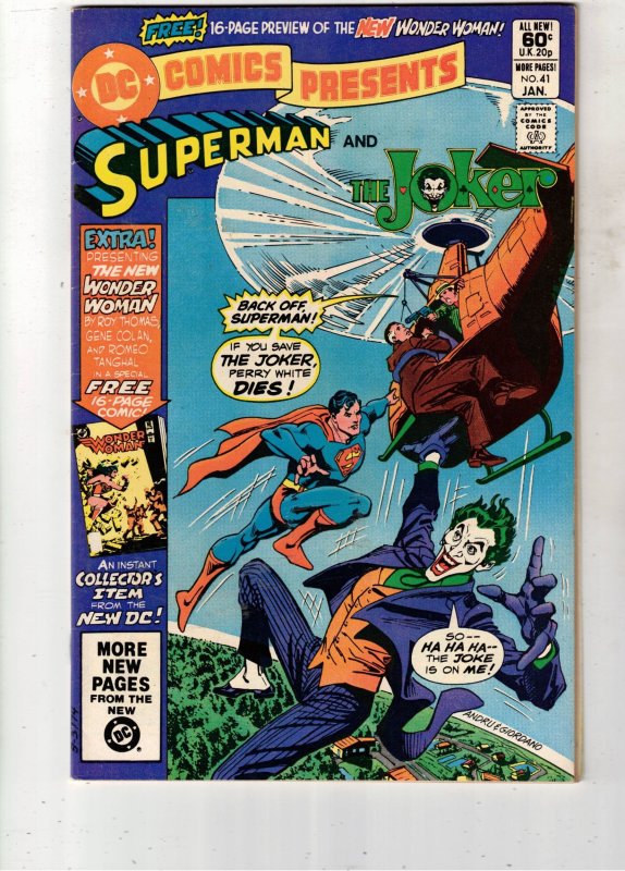 Presents #41 (DC Comics, 1982), raw comic book in VF/NM condition — front cover