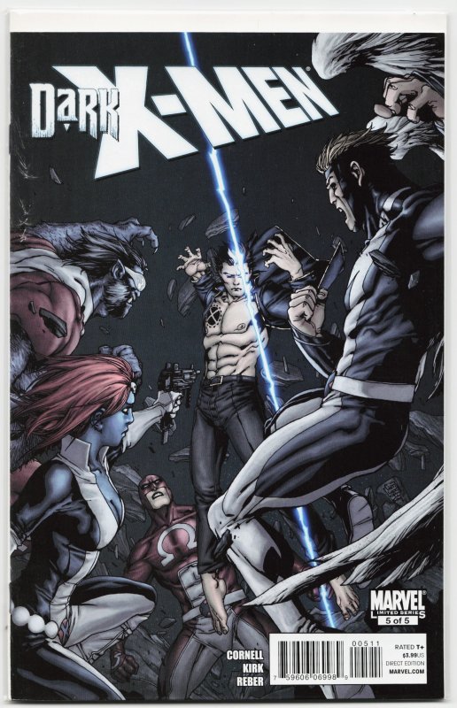 Dark X-Men #5 (Marvel Comics, 2010), raw, ungraded comic book — front cover