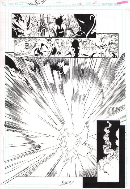 Trinity #40 (DC Comics, 2009), raw, ungraded comic book — front cover
