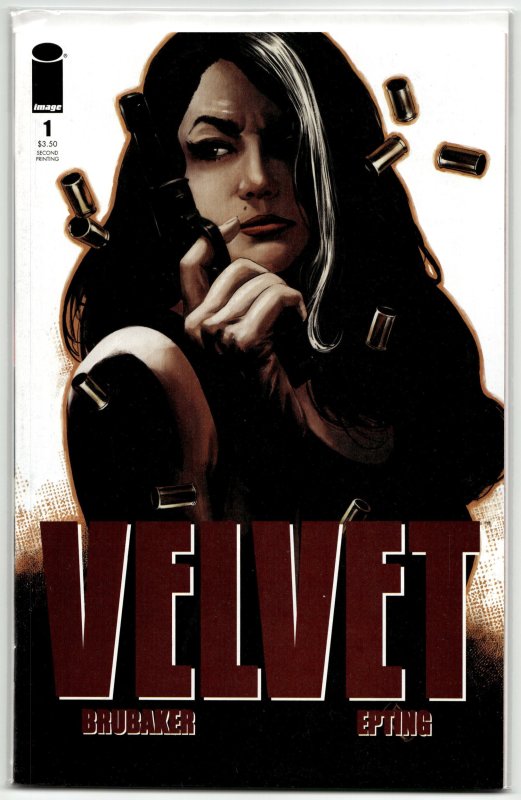 Velvet #1 (Image Comics, 2013), raw, ungraded comic book — front cover