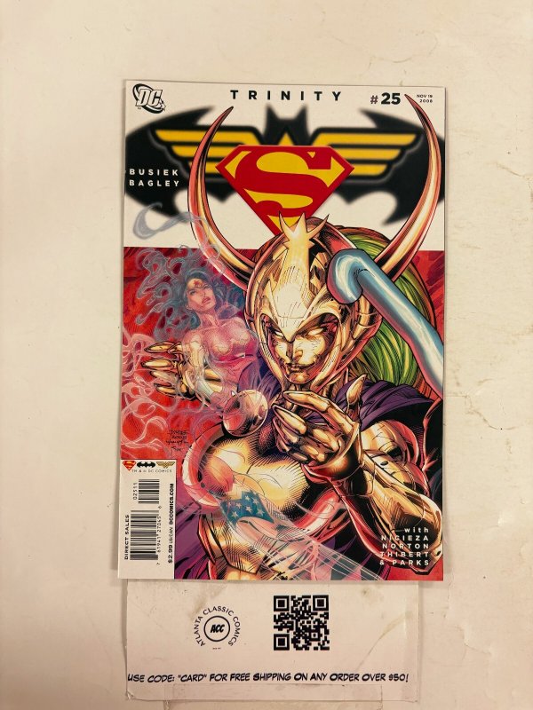 Trinity #25 (DC Comics, 2008), raw comic book in NM condition — front cover