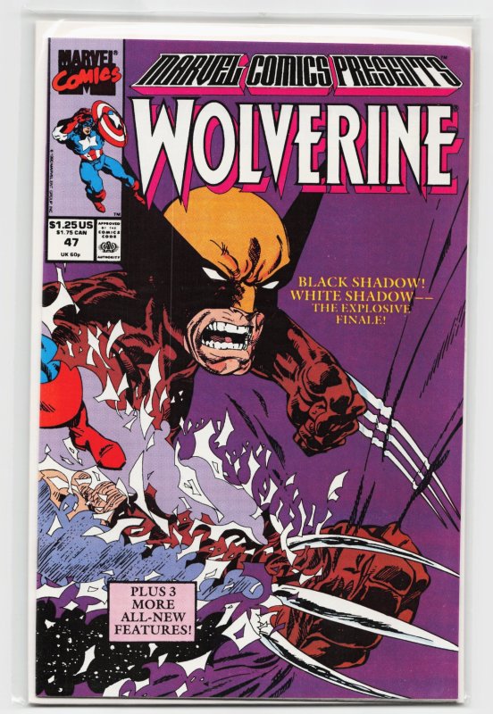 Presents #47 (Marvel Comics, 1990), raw, ungraded comic book — front cover