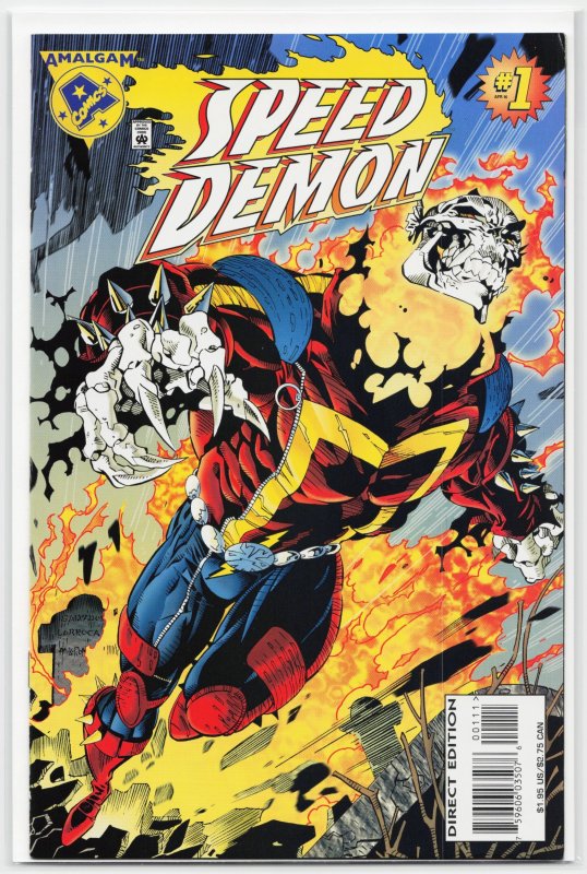 Speed Demon (1996) Speed Demon (Marvel Comics, 1996), raw, ungraded comic book — front cover
