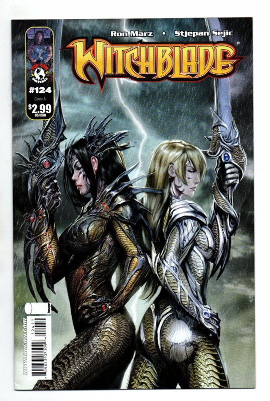 Witchblade #124 - 2009 - NM (Top Cow, 2009), raw comic book in NM condition — front cover