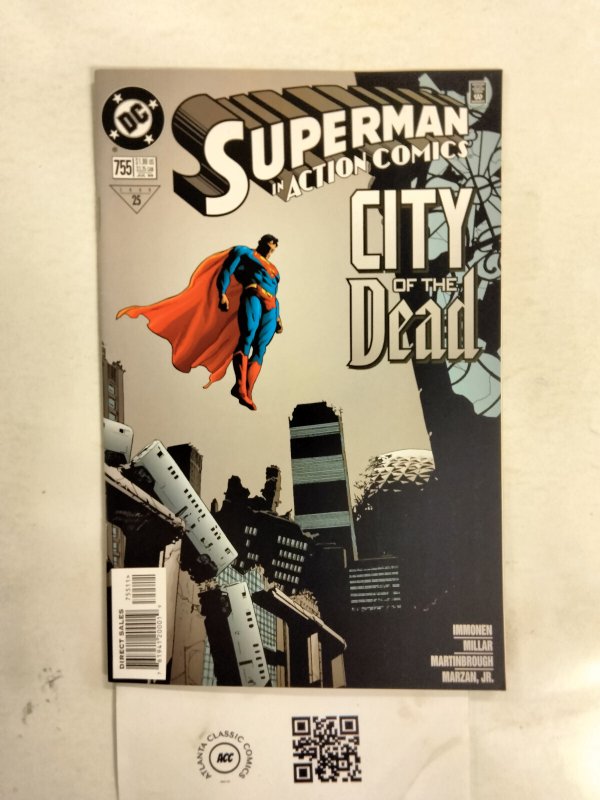 Action Comics #755 (DC Comics), raw comic book in NM condition — front cover