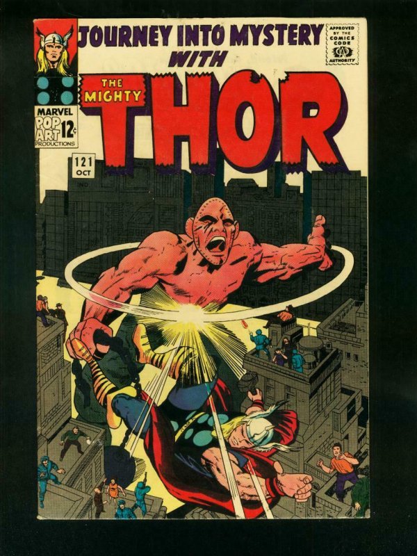 Journey into Mystery #121 (Marvel Comics, 1965), raw comic book in VF+ condition — front cover