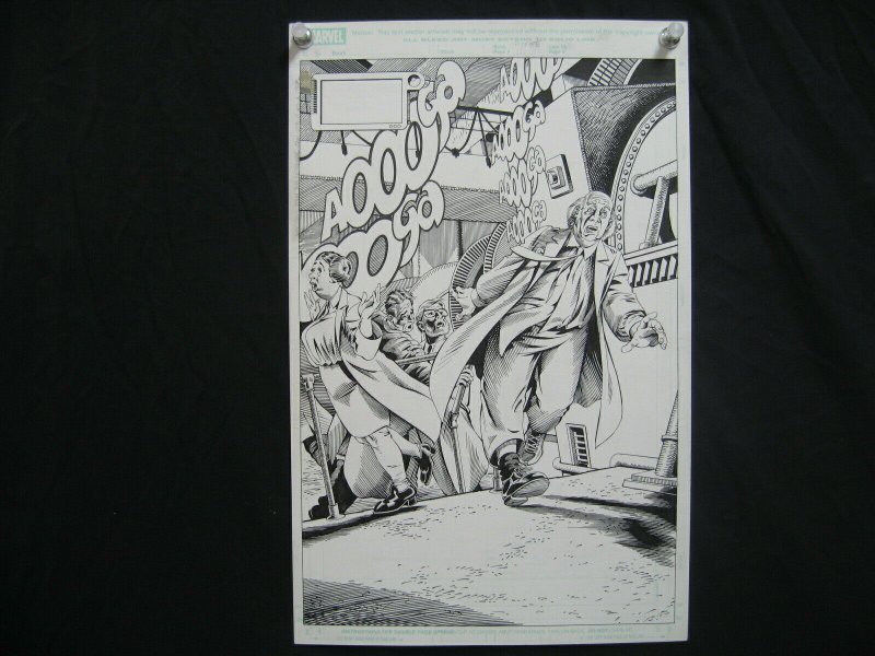 Spitfire Original Comic Art - Marshall Rogers- Marvel Comics Al Vey (Marvel Comics), raw, ungraded comic book — front cover