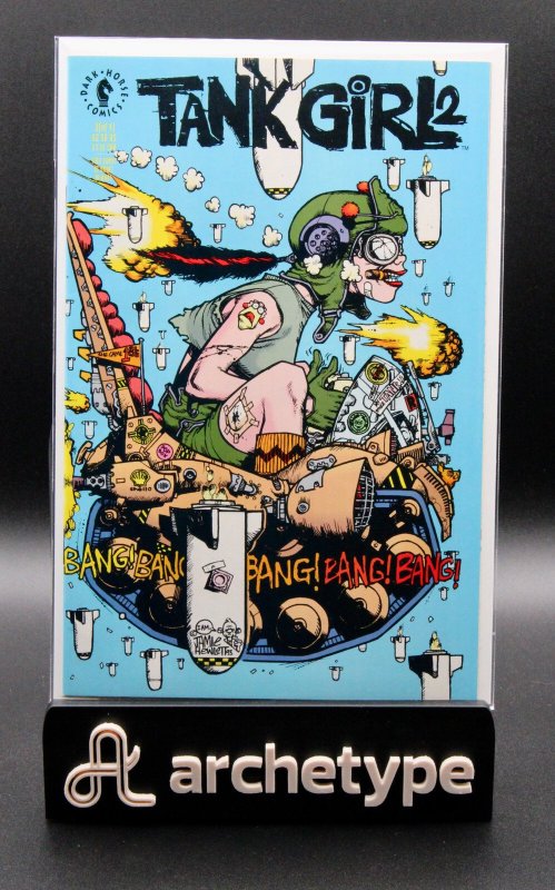 Tank Girl 2: Summer Love Sensation #2 (Dark Horse Comics, 1993), raw, ungraded comic book — front cover