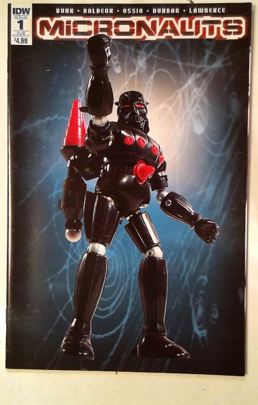 Micronauts #1 (IDW Publishing, 2016), raw, ungraded comic book — front cover