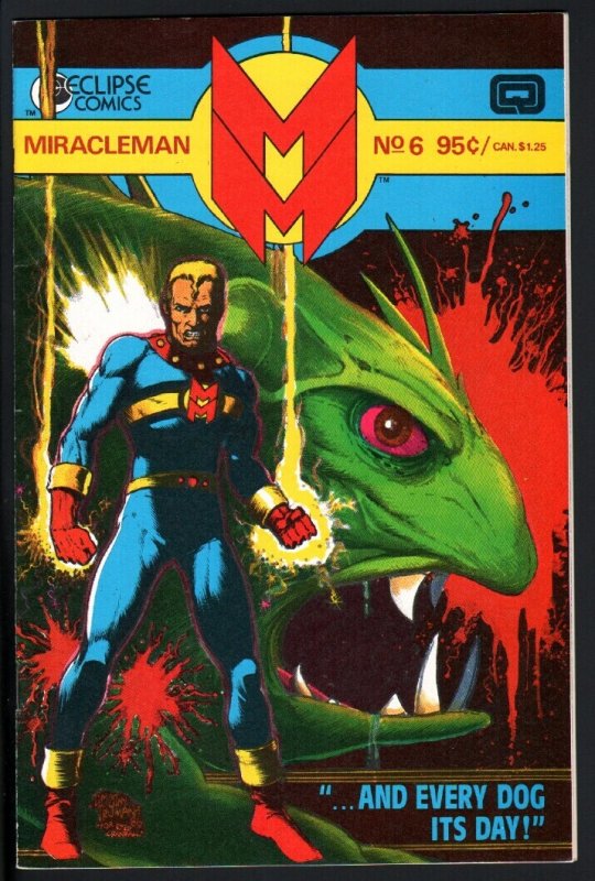 Miracleman #6-1986-Eclipse-Copper Age-Nice Copy-High Grade-Nm, raw comic book in NM condition — front cover
