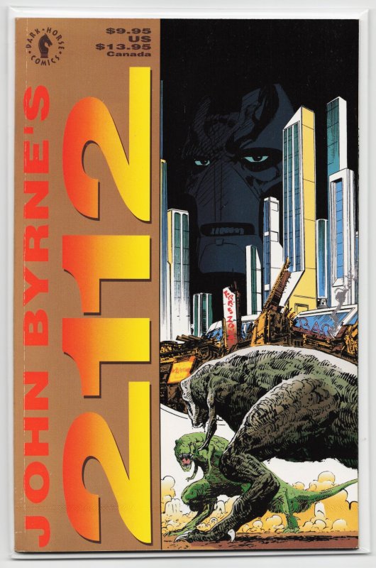 John Byrne's 2112 (1991) (Dark Horse Comics, 1991), raw, ungraded comic book — front cover