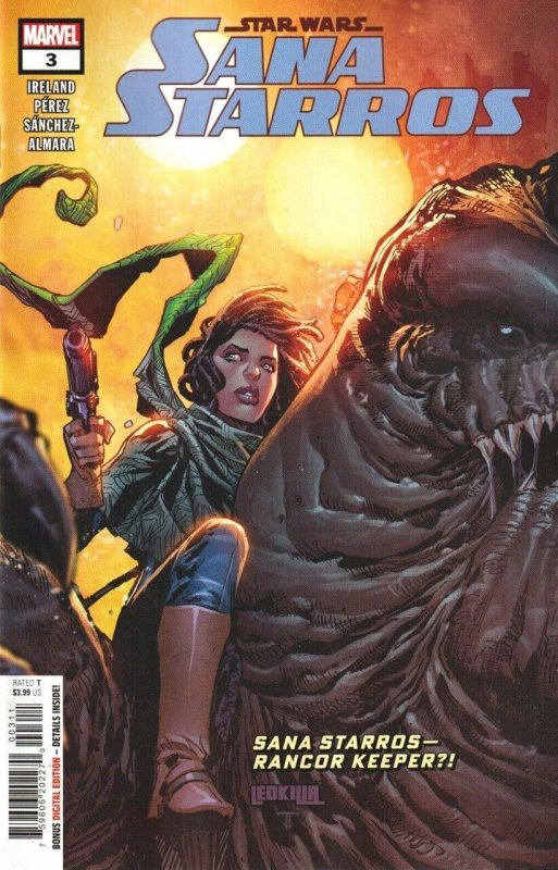 Star Wars: Sana Starros #3 (2023), raw comic book in NM condition — front cover