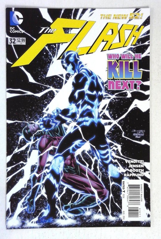 Flash #32 (DC Comics, 2014), raw comic book in NM- condition — front cover