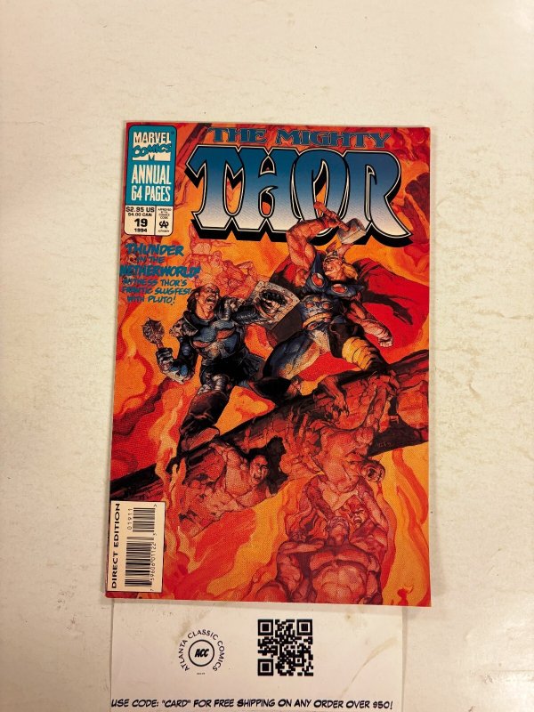 Thor Annual #19 (Marvel Comics), raw comic book in NM condition — front cover